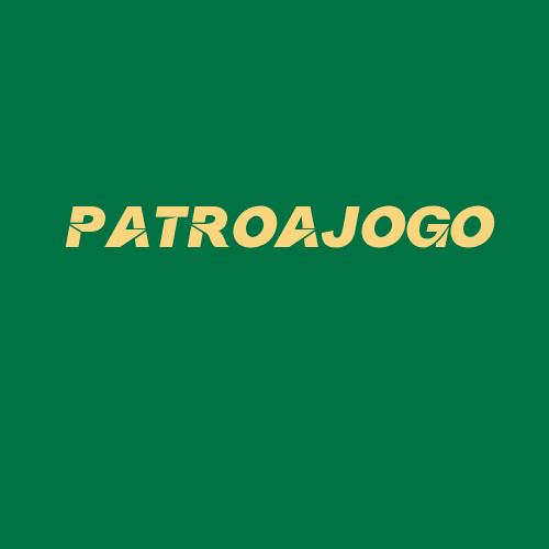 Logo da PATROAJOGO